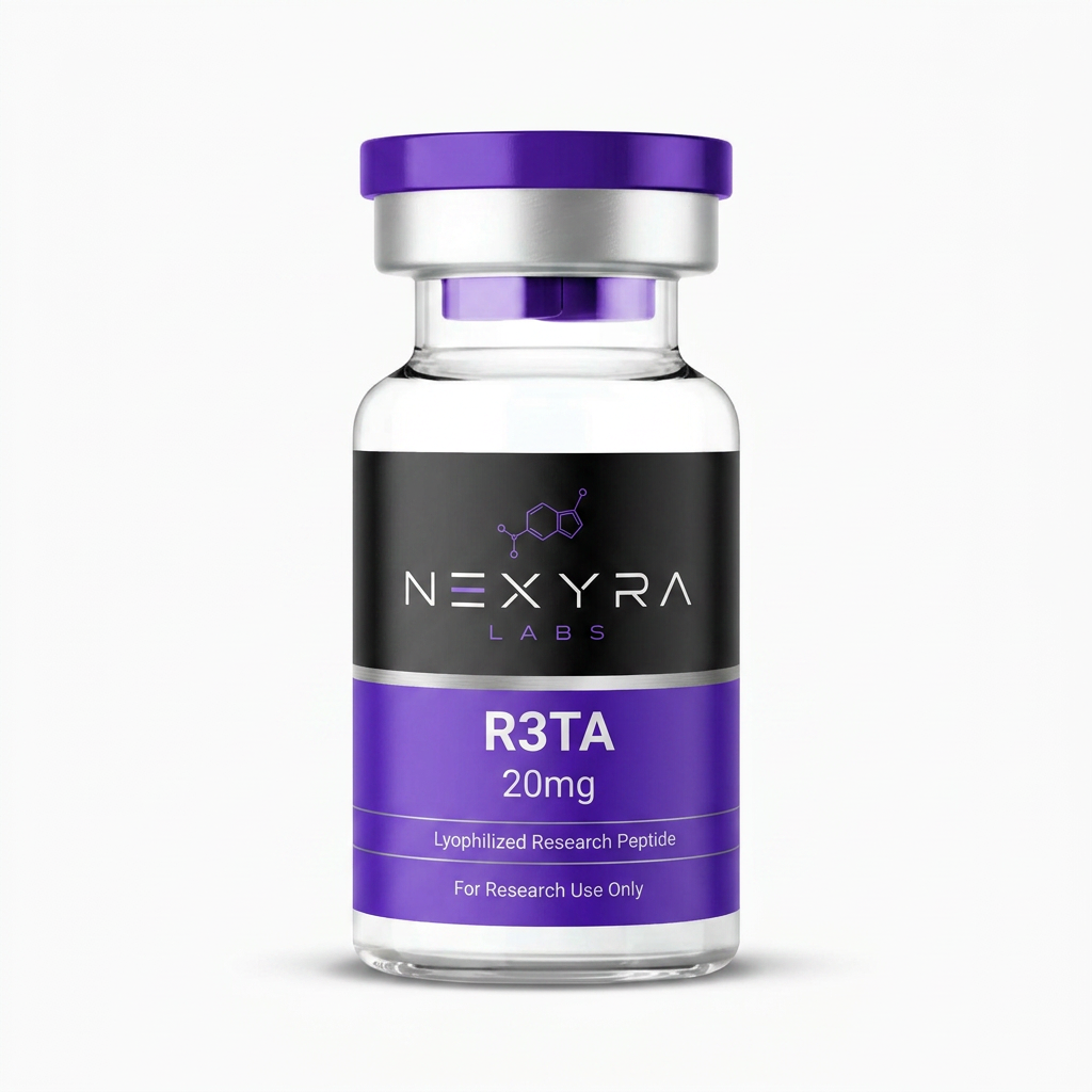 R3TA 20mg research peptide vial
