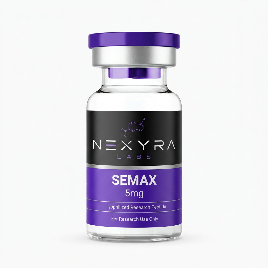 SEMAX 5mg research peptide vial
